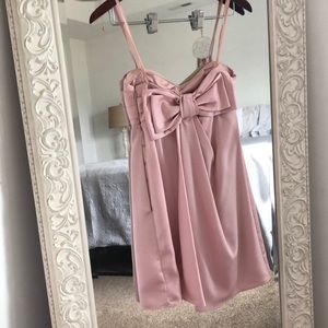 BCBGMaxAzria Pink Mini Dress